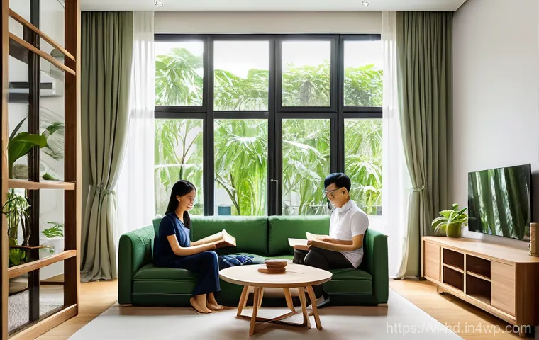 친환경 주택의 디자인 원칙 - Prompt 1: Modern Vietnamese Home Embracing Natural Light and Ventilation**