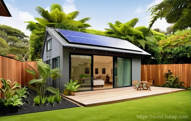 친환경 주택을 위한 커뮤니티 프로젝트 - **Prompt 1: A Vibrant Community Garden Scene**
    "A sunny afternoon in a thriving eco-community ga...