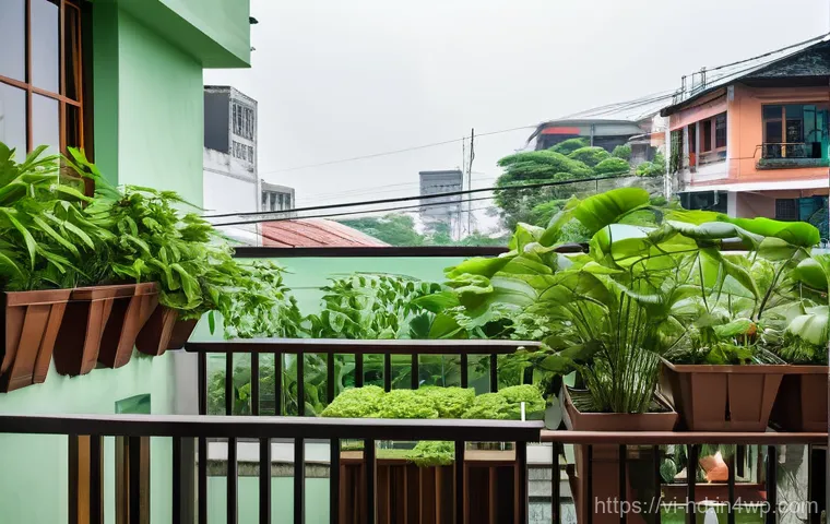 주거 전환기에서의 기후 변화 대응 - Image Prompt 1: Urban Green Oasis Home in Vietnam**